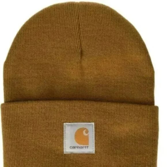 Carhartt Other - Carhartt Brown Knit Cuffed Knit Beanie - O/S, Unisex